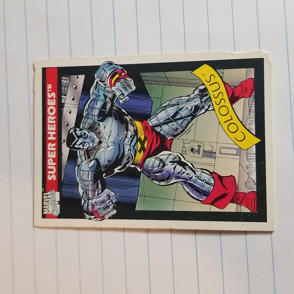 Marvel Comic Trading Card Colossus #36